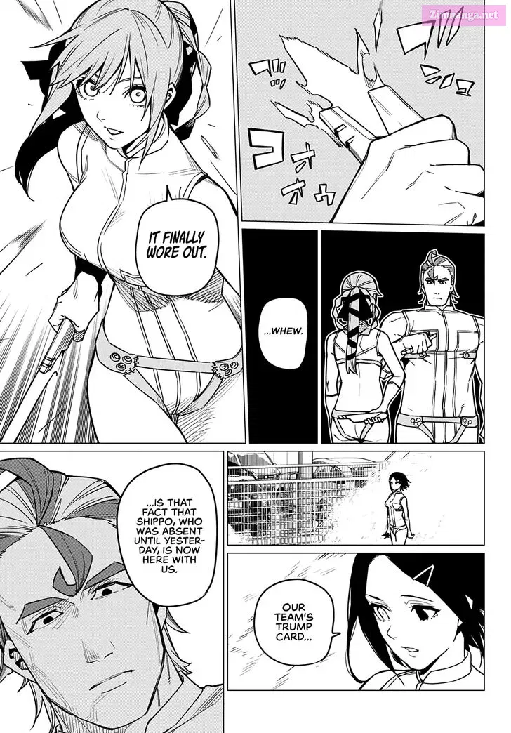 Sentai Daishikkaku Zinmanga X Chapter 33 Page 11