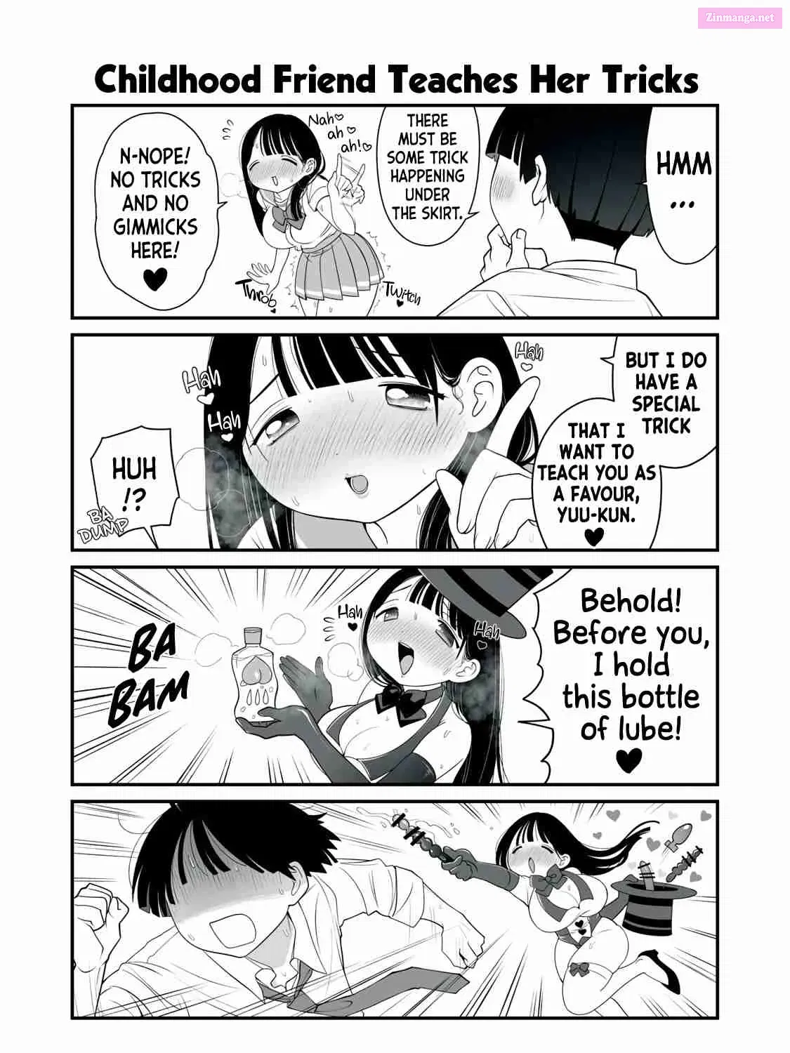 Dou Ganbatte mo H ni Nacchau Osananajimi Zinmanga X Chapter 14 Page 3