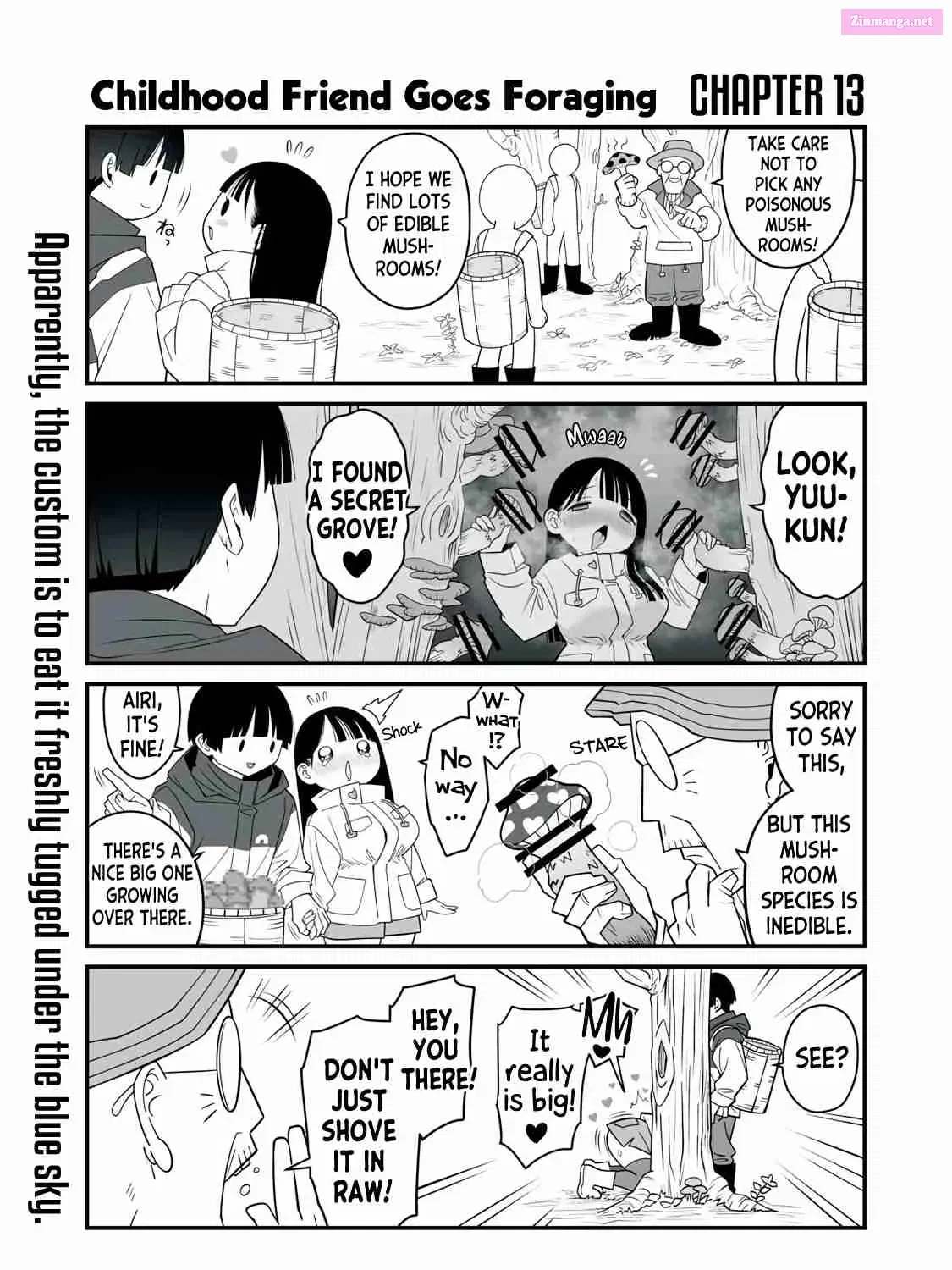 Dou Ganbatte mo H ni Nacchau Osananajimi Zinmanga X Chapter 13 Page 1