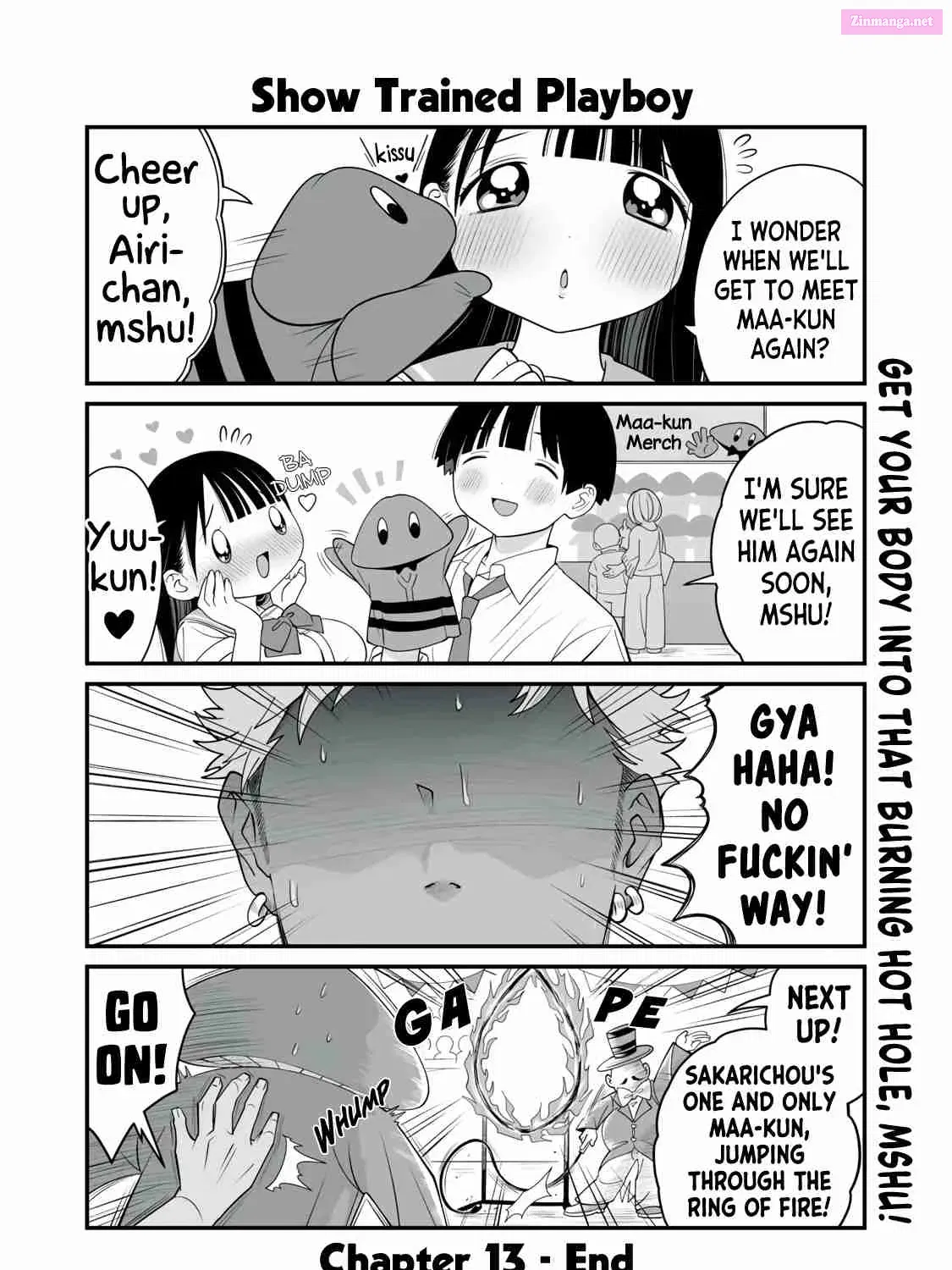 Dou Ganbatte mo H ni Nacchau Osananajimi Zinmanga X Chapter 13 Page 11