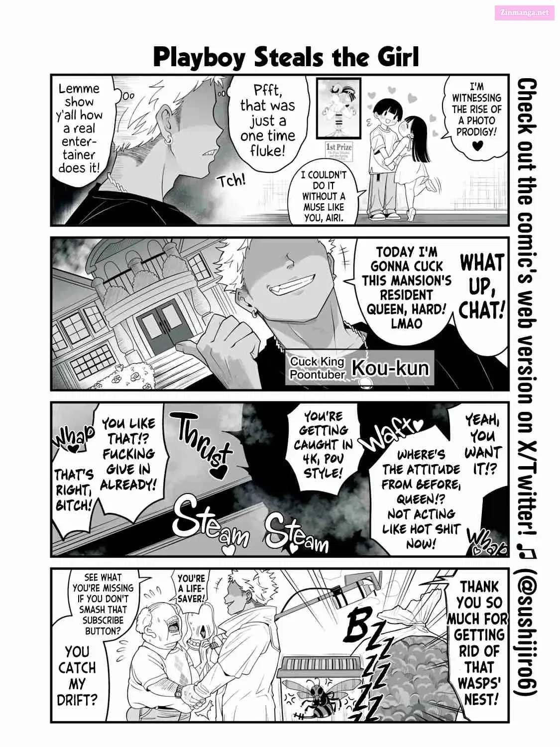 Dou Ganbatte mo H ni Nacchau Osananajimi Zinmanga X Chapter 11 Page 3