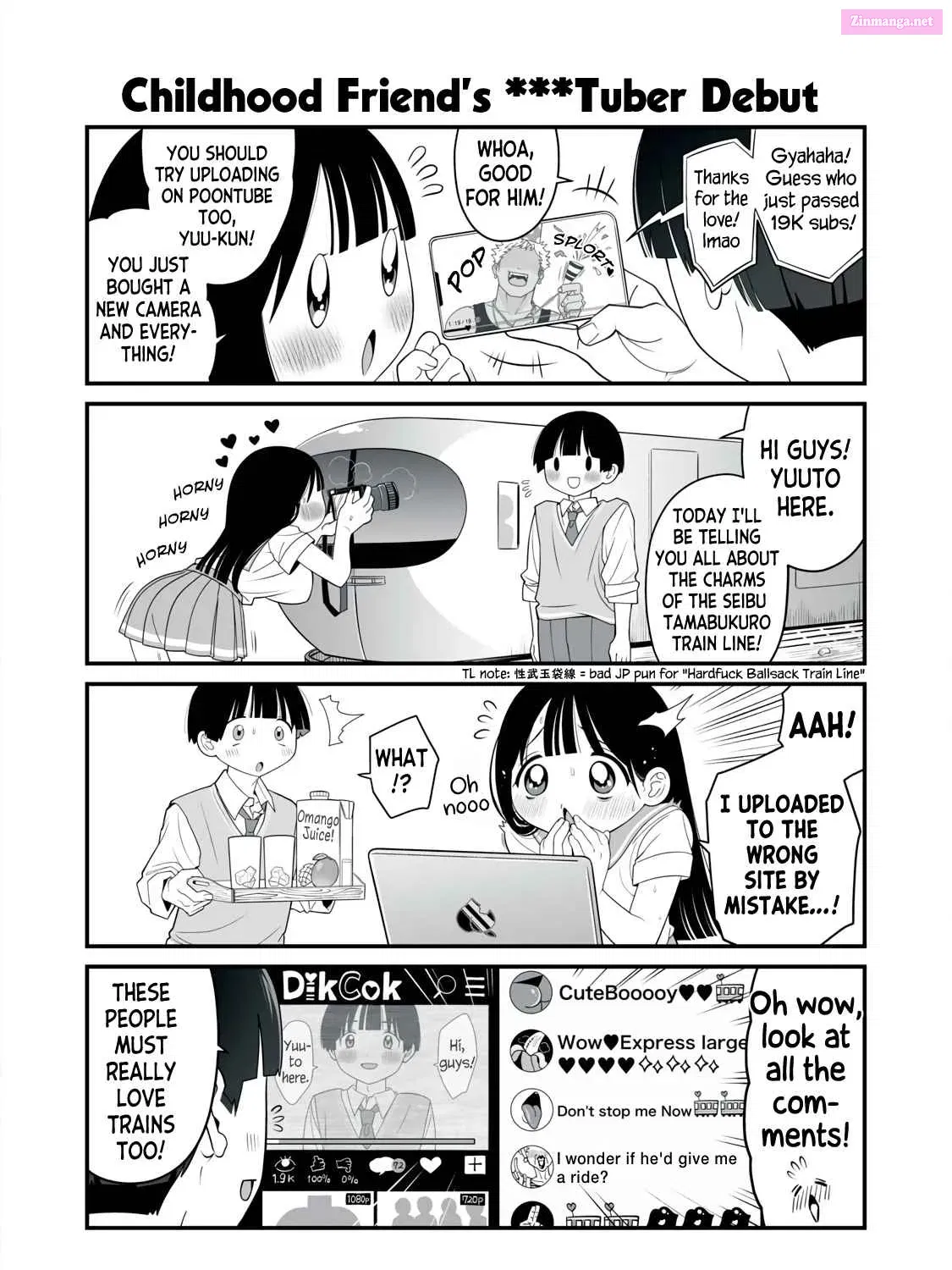 Dou Ganbatte mo H ni Nacchau Osananajimi Zinmanga X Chapter 11 Page 5