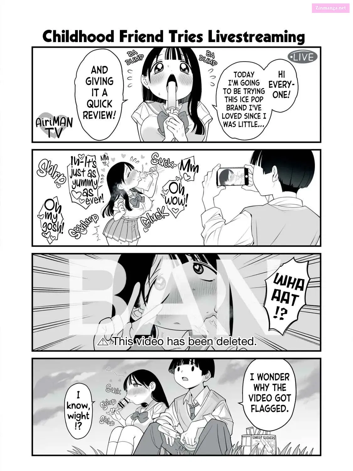 Dou Ganbatte mo H ni Nacchau Osananajimi Zinmanga X Chapter 11 Page 9