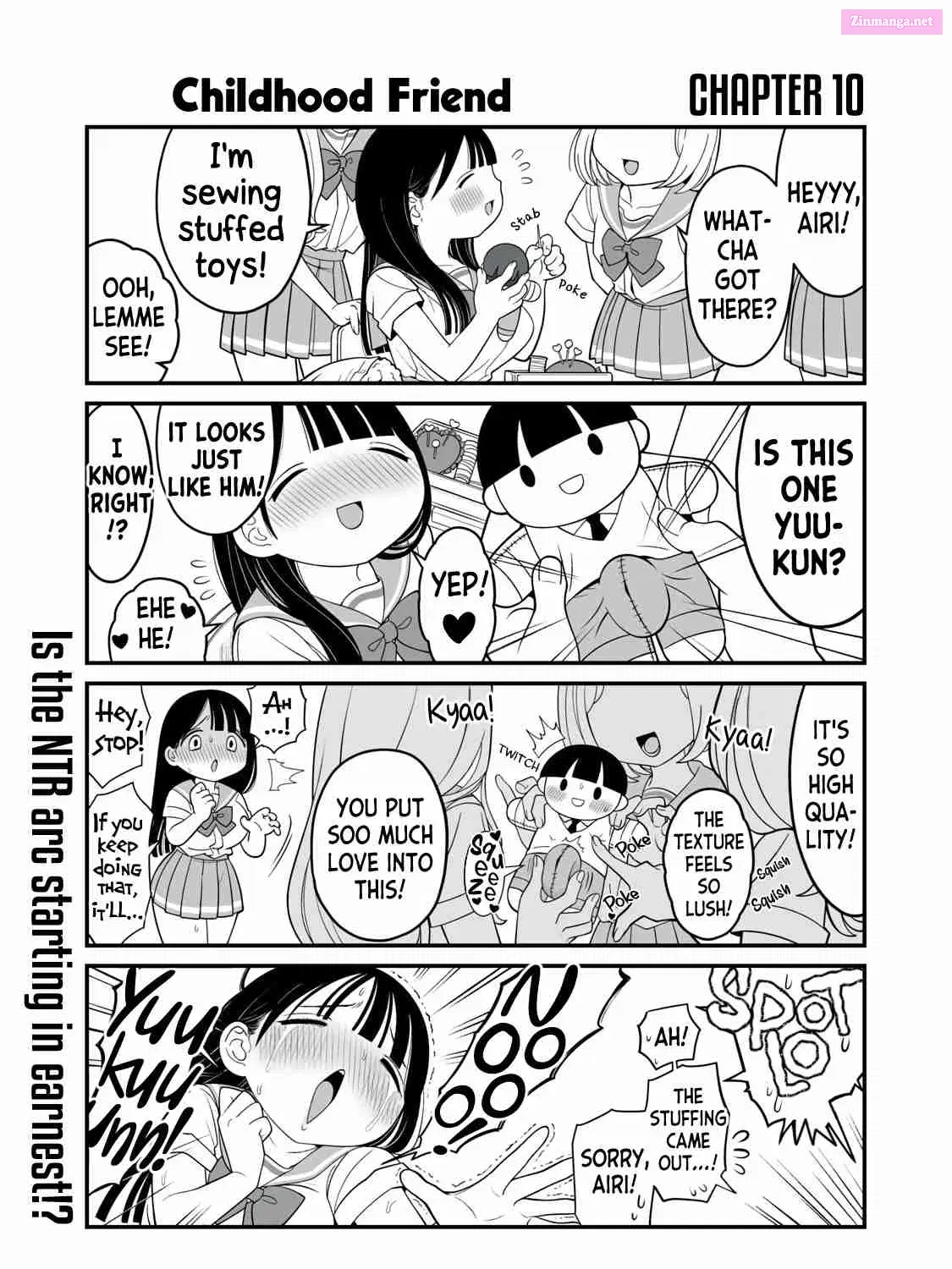 Dou Ganbatte mo H ni Nacchau Osananajimi Zinmanga X Chapter 10 Page 1
