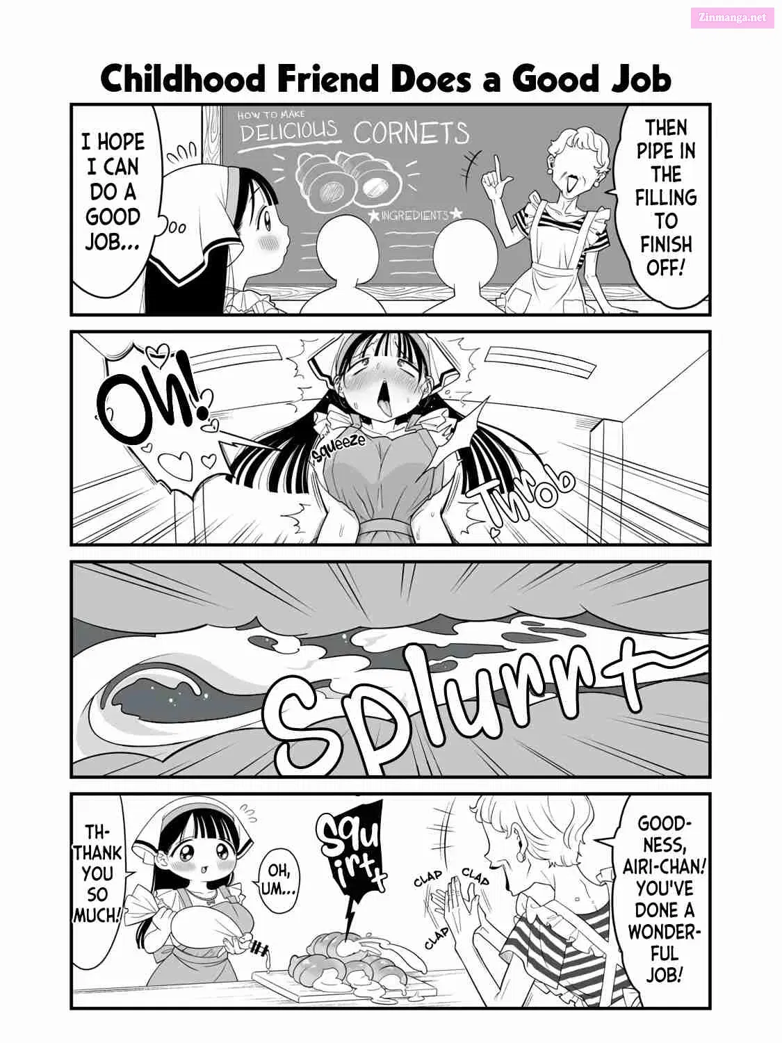 Dou Ganbatte mo H ni Nacchau Osananajimi Zinmanga X Chapter 10 Page 7