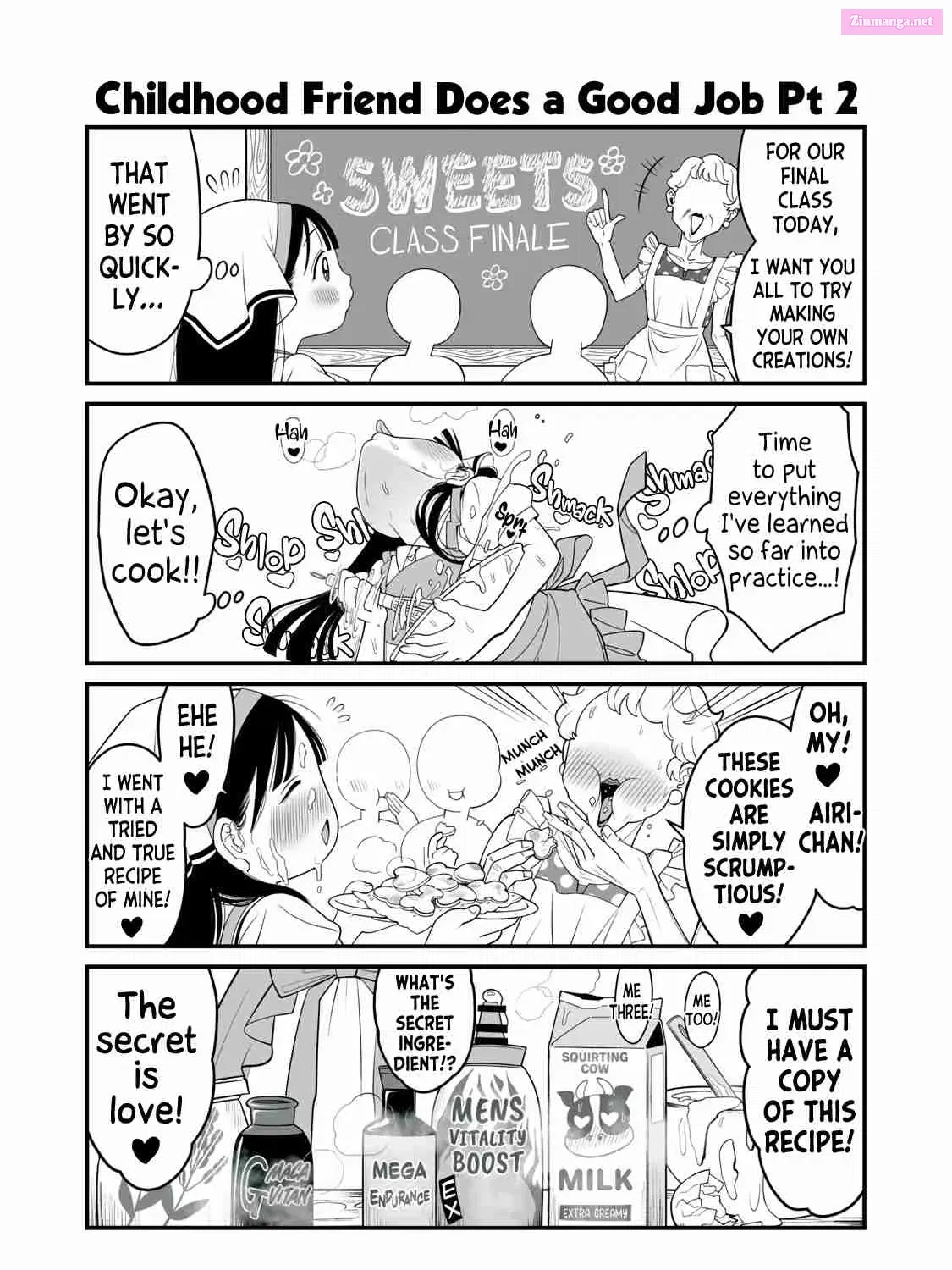 Dou Ganbatte mo H ni Nacchau Osananajimi Zinmanga X Chapter 10 Page 9