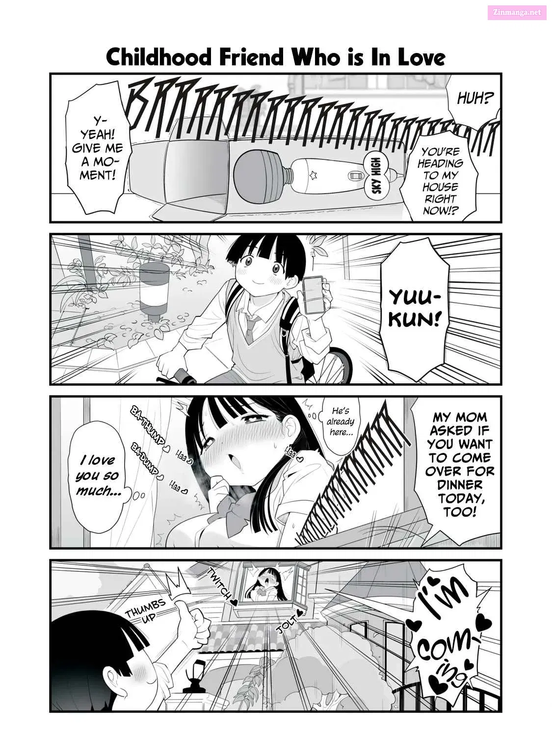 Dou Ganbatte mo H ni Nacchau Osananajimi Zinmanga X Chapter 1 Page 7