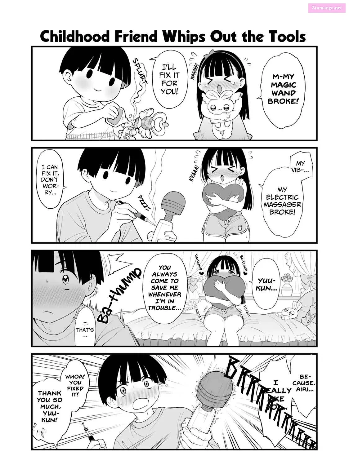 Dou Ganbatte mo H ni Nacchau Osananajimi Zinmanga X Chapter 1 Page 11