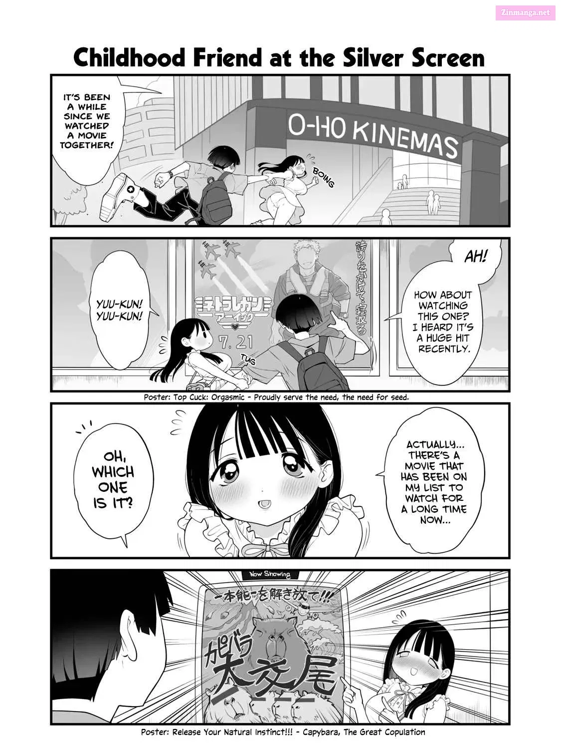 Dou Ganbatte mo H ni Nacchau Osananajimi Zinmanga X Chapter 1 Page 19