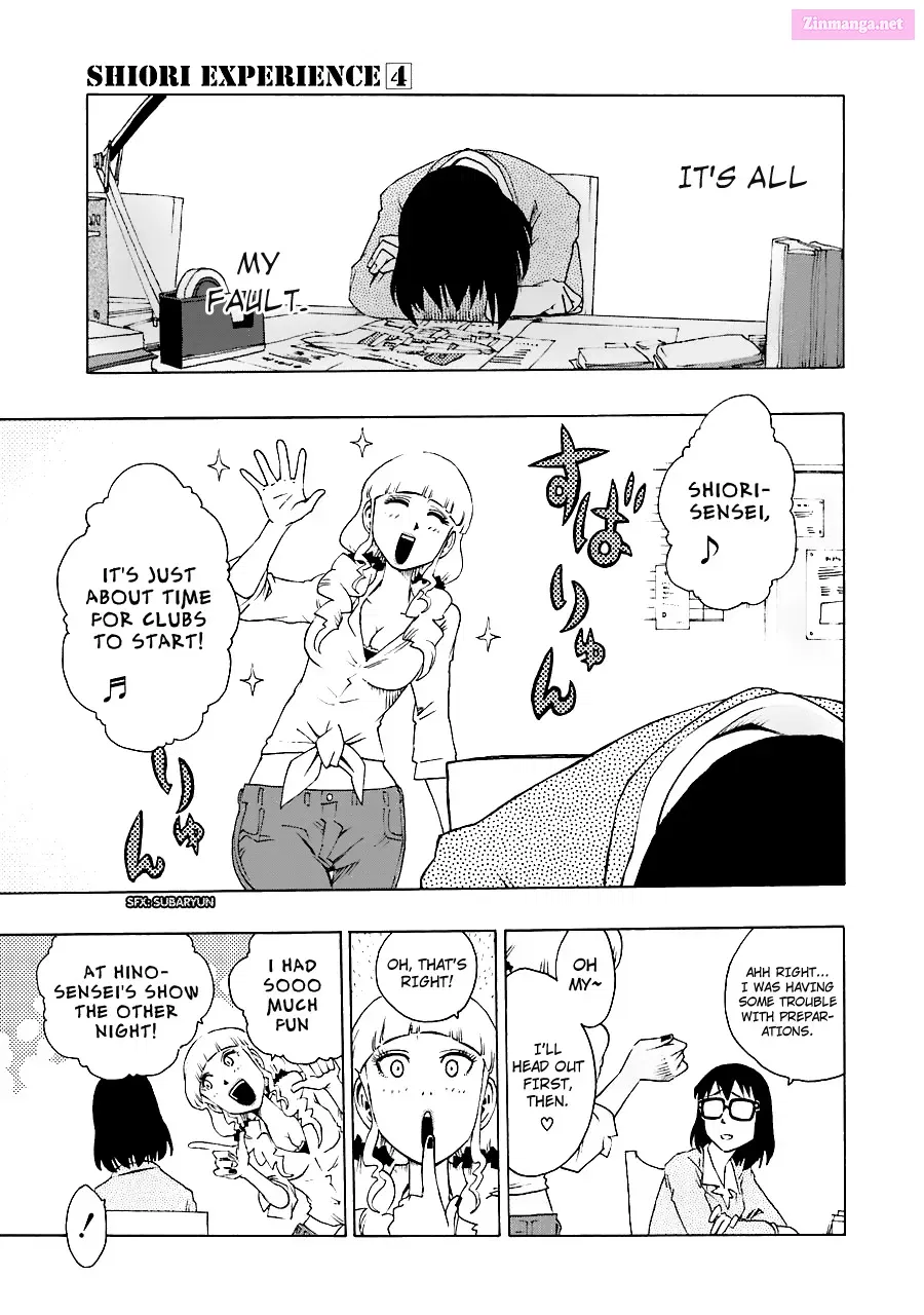 Shiori Experience: My Plain Self and an Odd Old Man Zinmanga X Chapter 18 Page 17