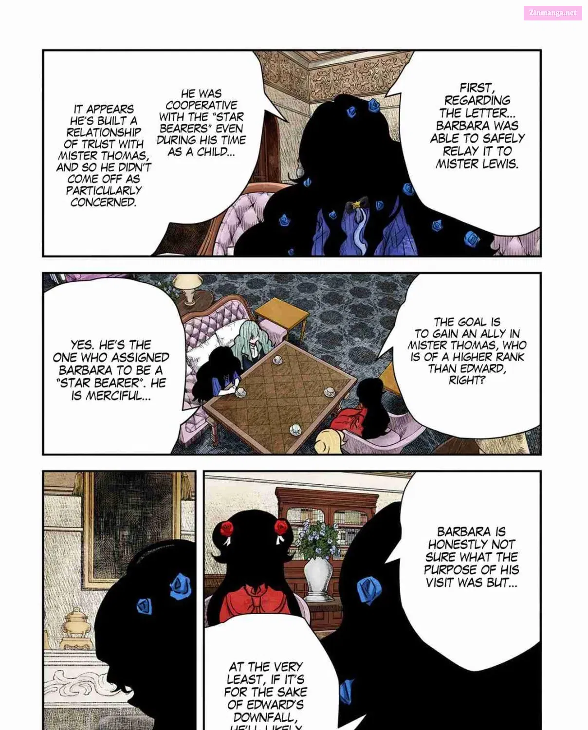 Shadows House (Official Colored) Zinmanga X Chapter 150 Page 8