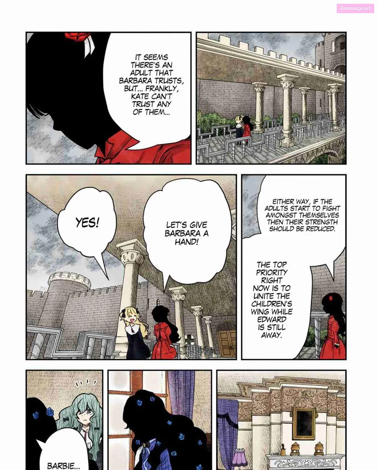 Shadows House (Official Colored) Zinmanga X Chapter 150 Page 14