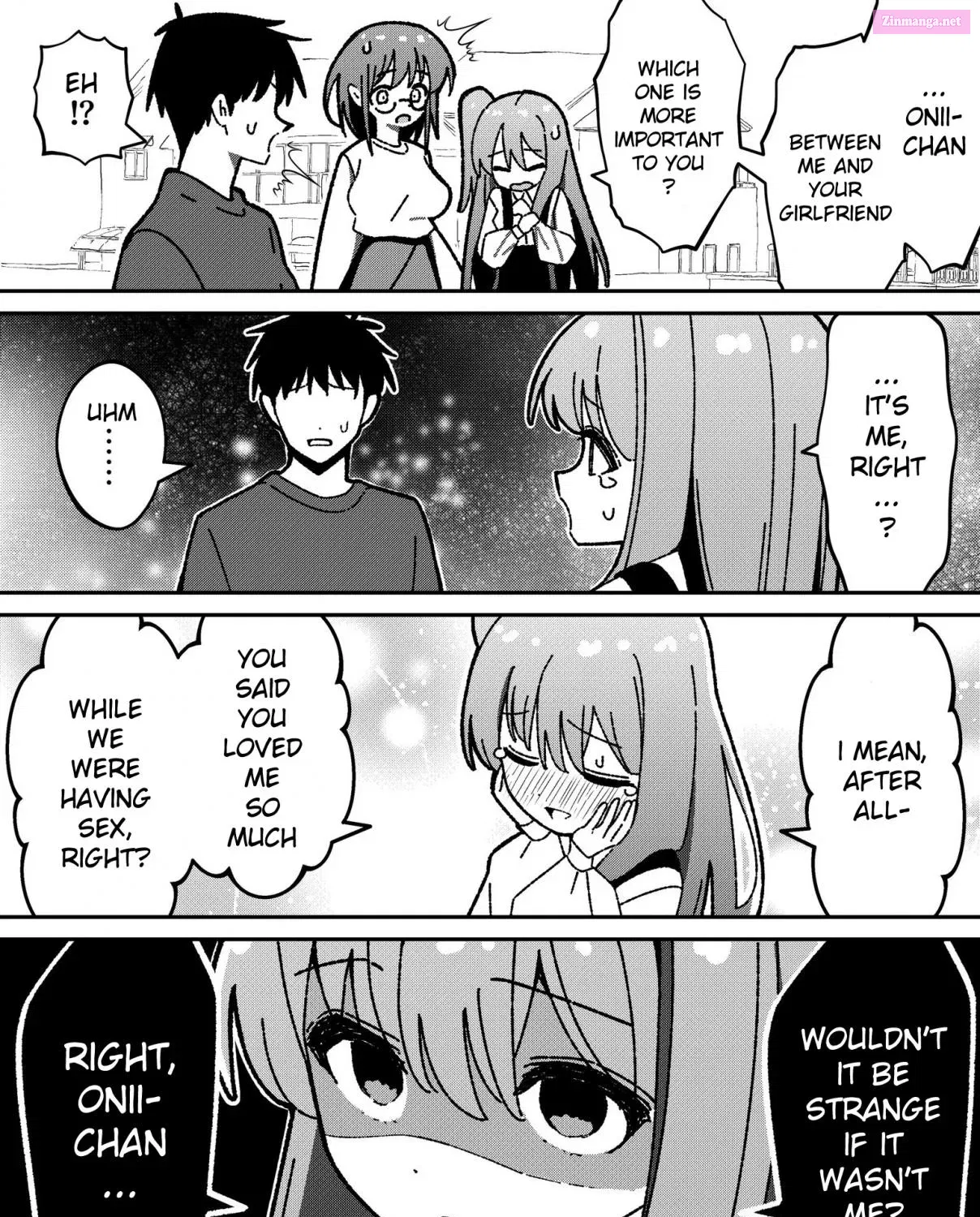 Kawaisou na Imouto-chan Zinmanga X Chapter 78 Page 1