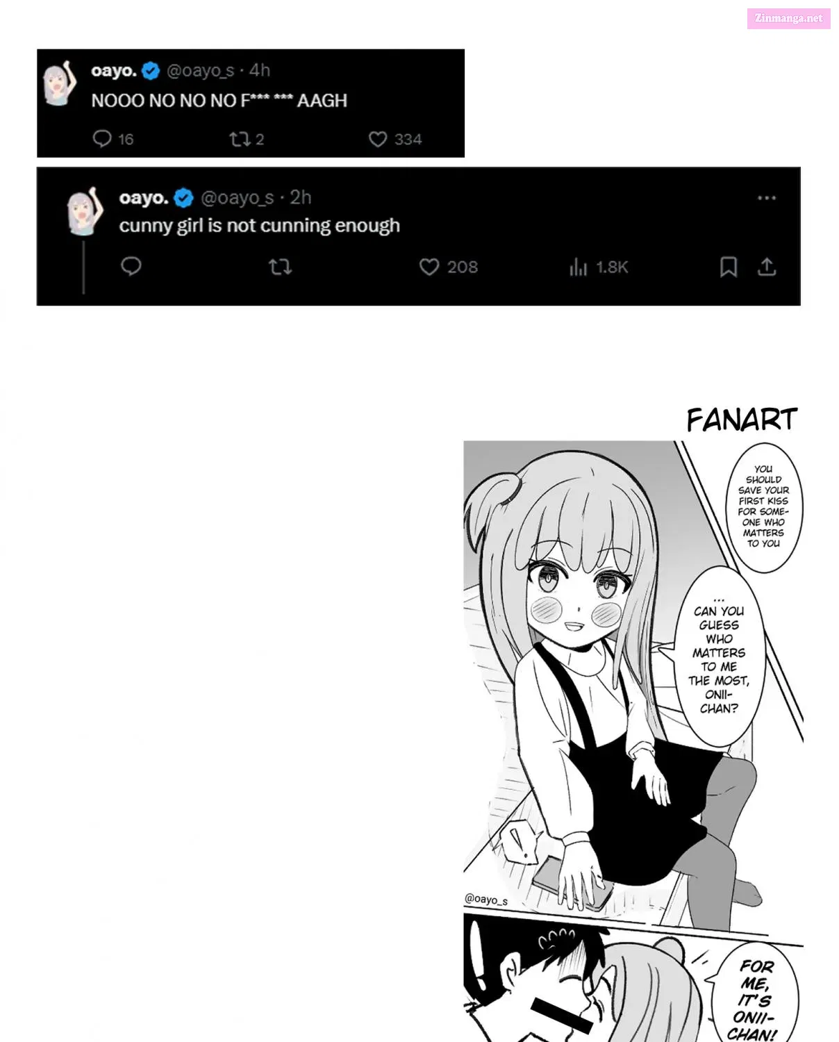Kawaisou na Imouto-chan Zinmanga X Chapter 35 Page 3