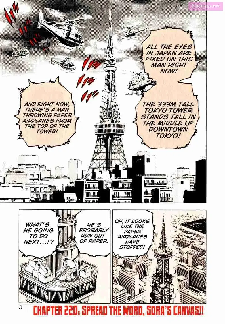 Sora Yori Takaku Zinmanga X Chapter 220 Page 3
