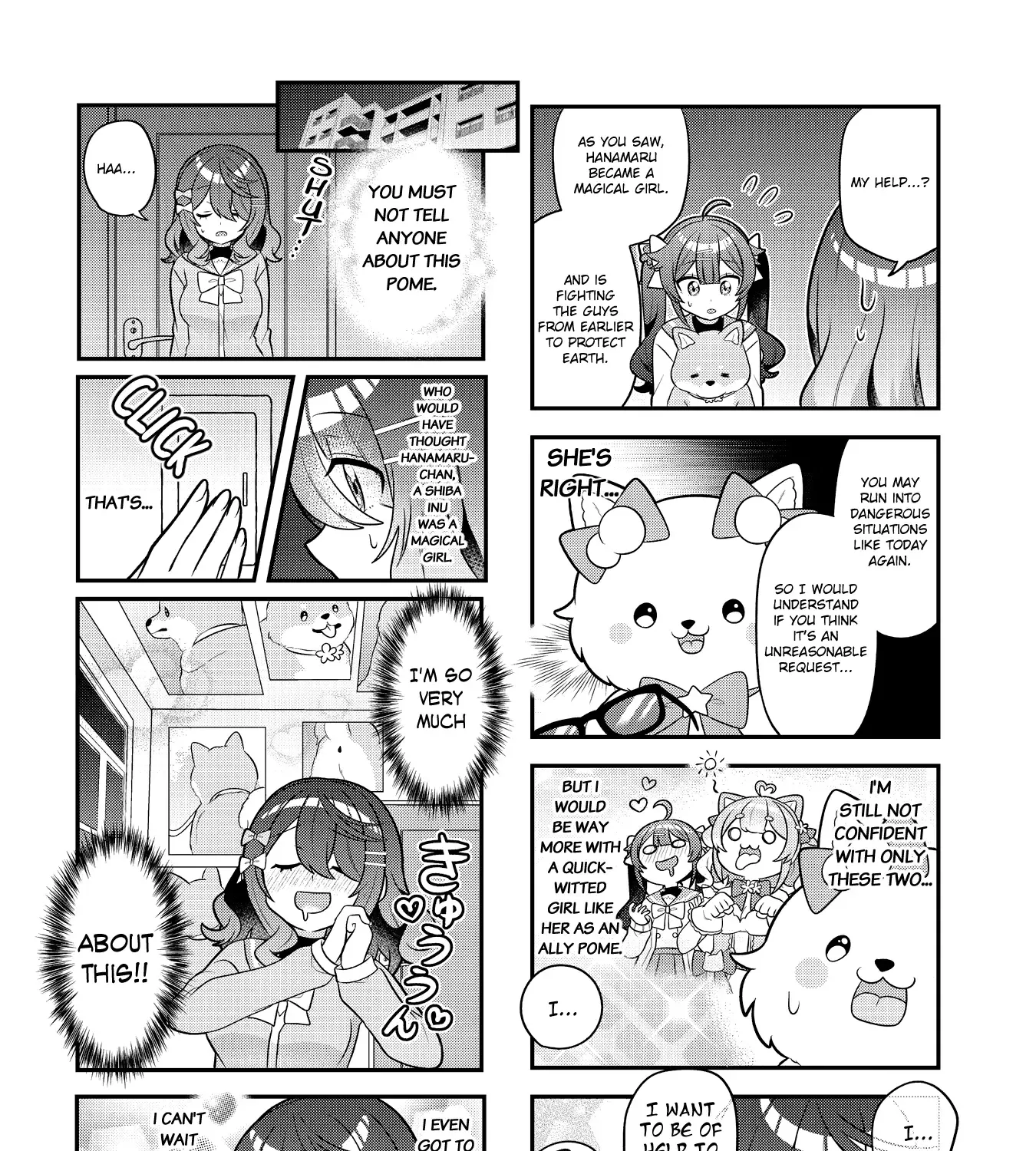 Mahou Shiba Inu★Hanamaru Zinmanga X Chapter 5 Page 15