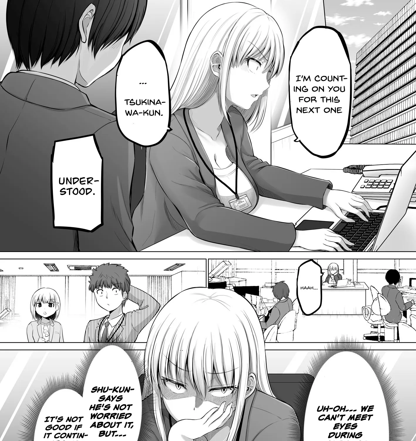 Kore kara Dandan Shiawase ni Natte Iku Kowai Onna Joushi Zinmanga X Chapter 56 Page 1