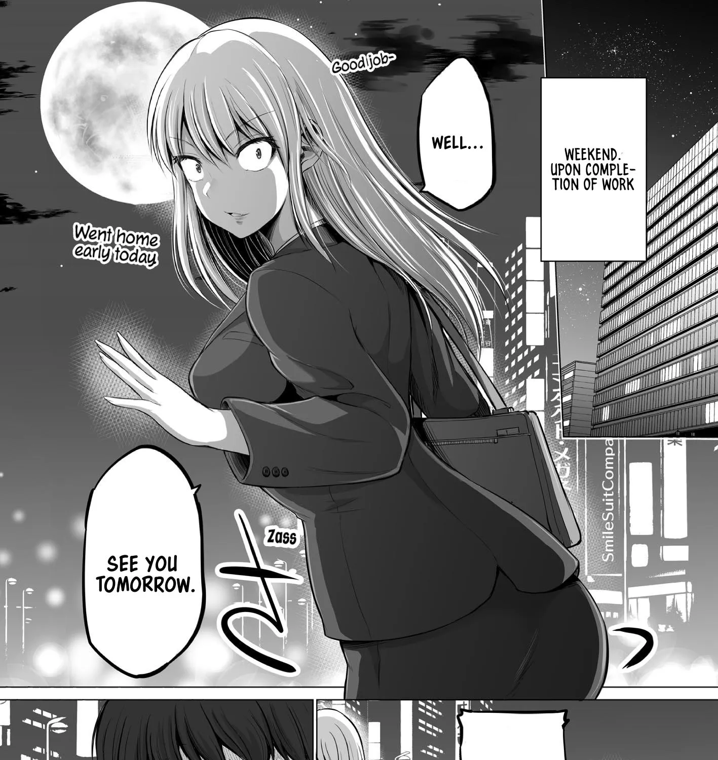 Kore kara Dandan Shiawase ni Natte Iku Kowai Onna Joushi Zinmanga X Chapter 13 Page 1