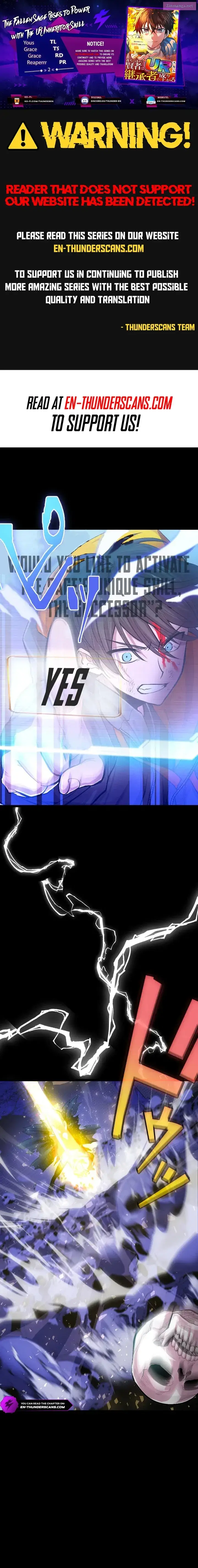 The Fallen Sage Rises To Power With The Ur Inheritor Skill Zinmanga X Chapter 2 Page 1