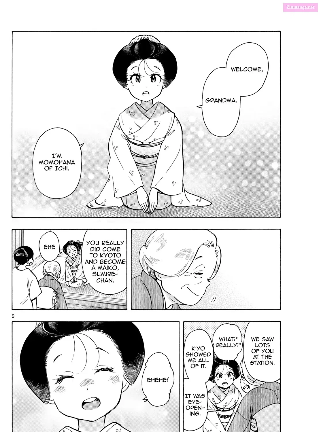 Kiyo in Kyoto: From the Maiko House Zinmanga X Chapter 303 Page 9
