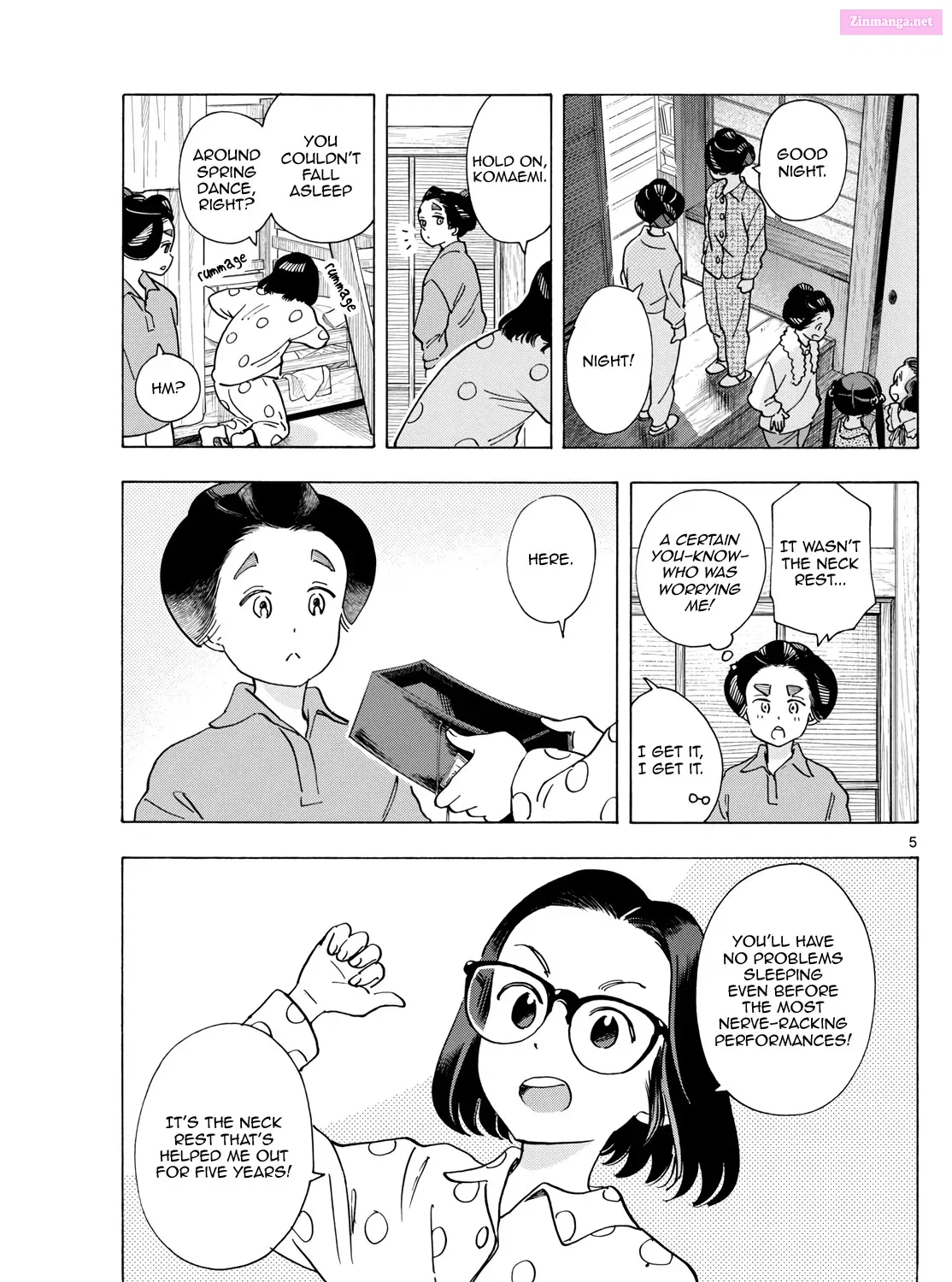 Kiyo in Kyoto: From the Maiko House Zinmanga X Chapter 294 Page 9