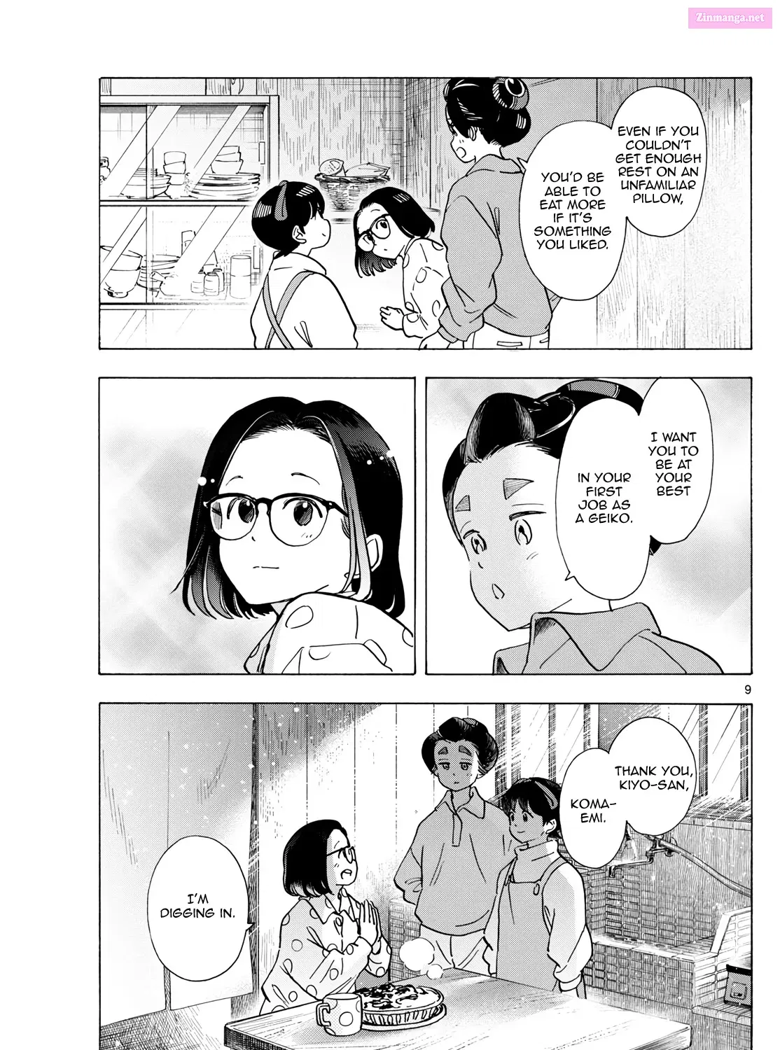 Kiyo in Kyoto: From the Maiko House Zinmanga X Chapter 294 Page 17