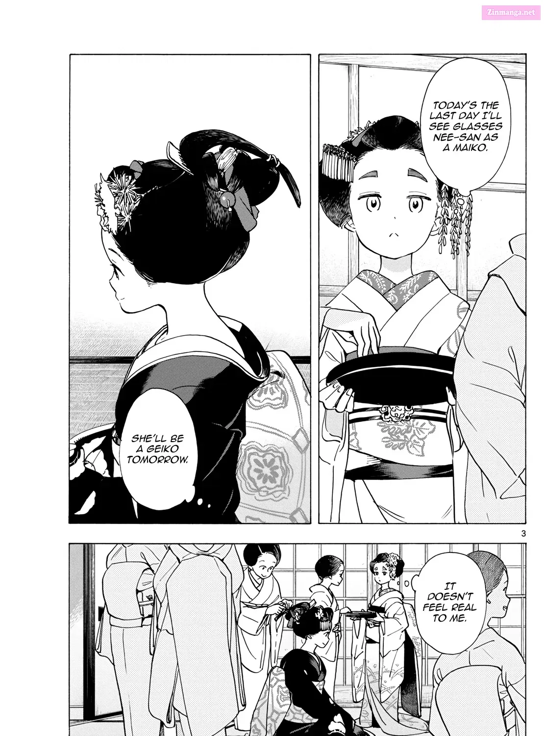 Kiyo in Kyoto: From the Maiko House Zinmanga X Chapter 293 Page 5