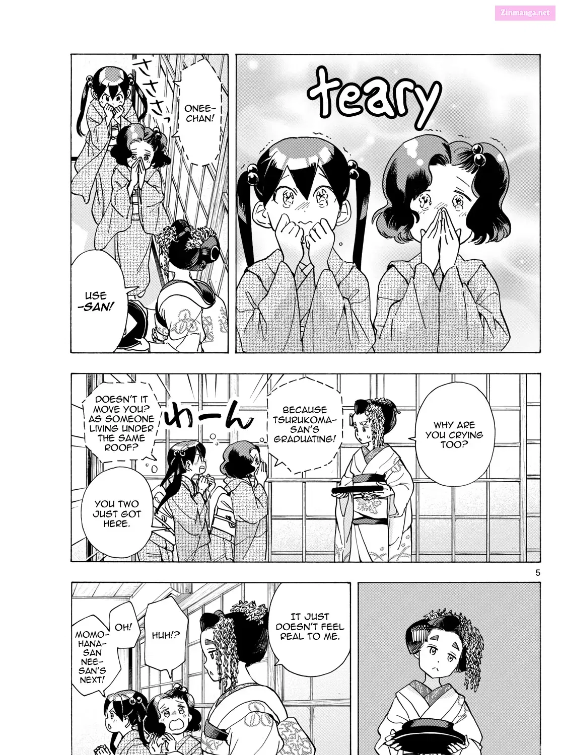 Kiyo in Kyoto: From the Maiko House Zinmanga X Chapter 293 Page 9
