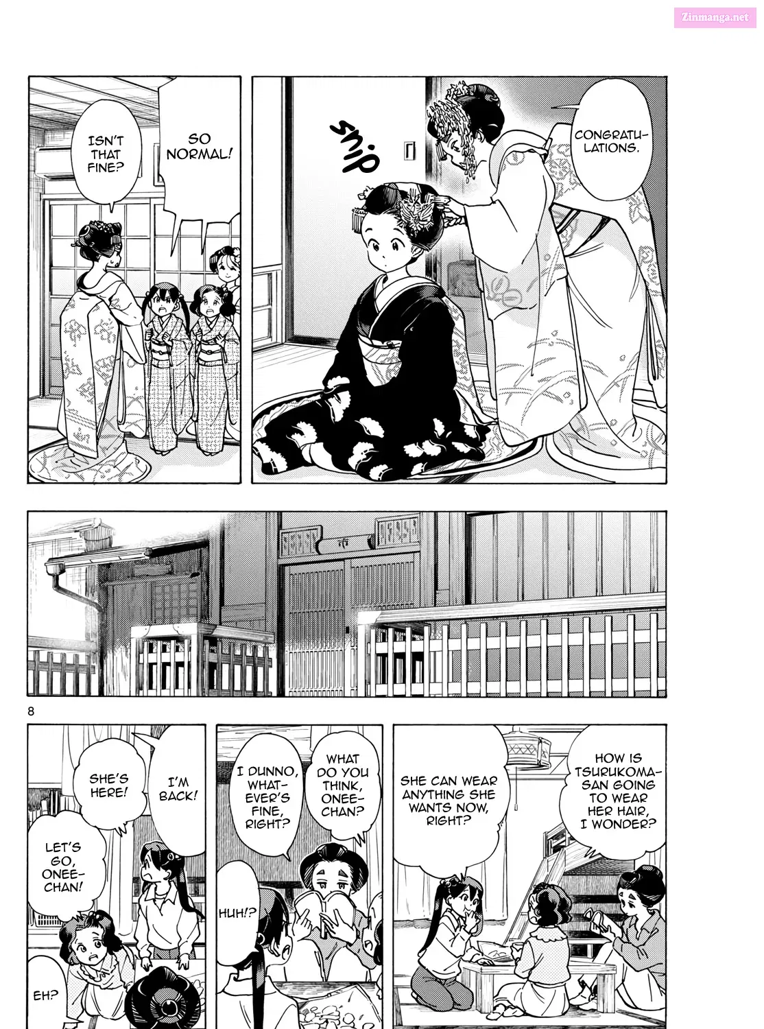 Kiyo in Kyoto: From the Maiko House Zinmanga X Chapter 293 Page 15