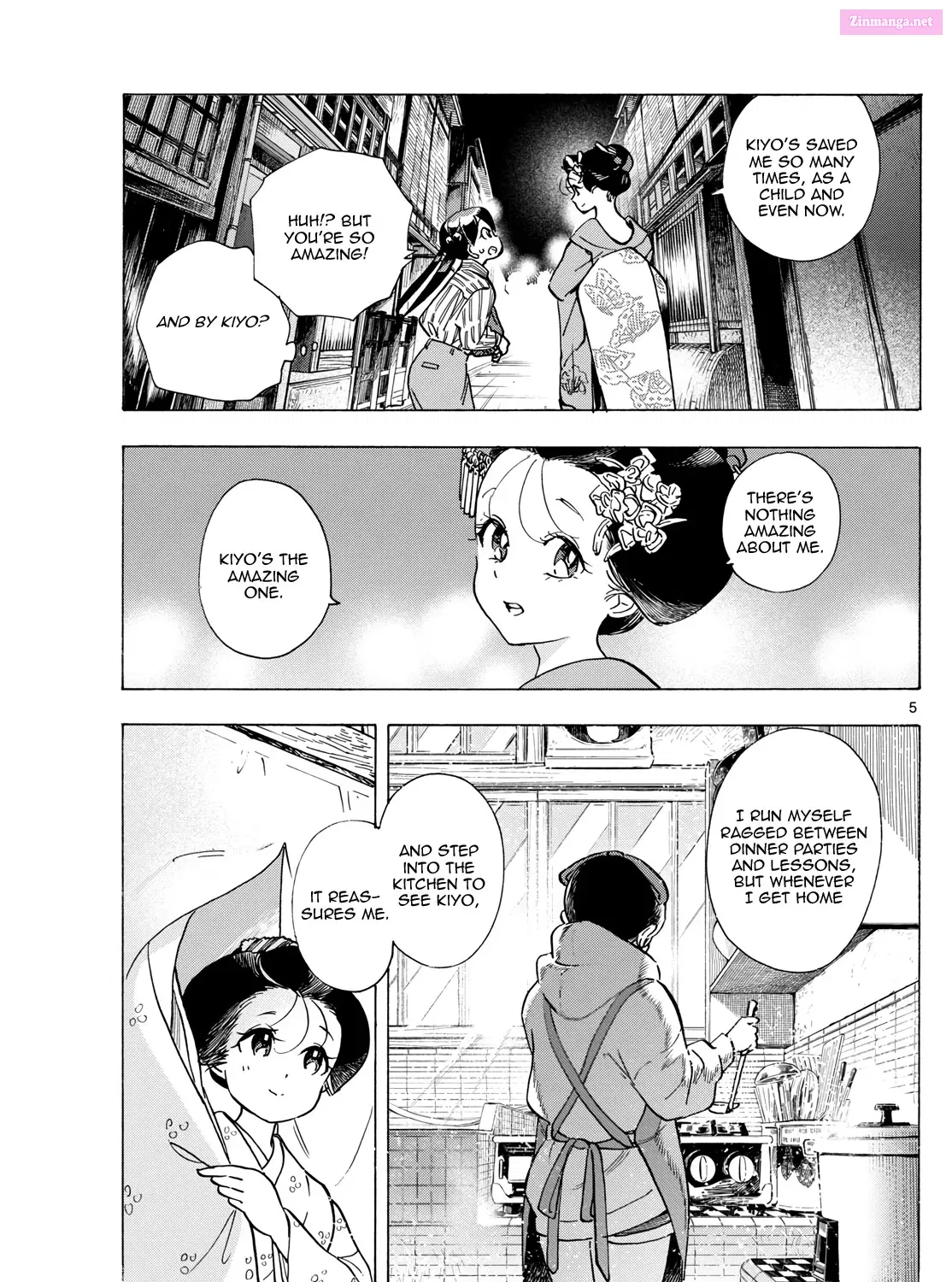 Kiyo in Kyoto: From the Maiko House Zinmanga X Chapter 290 Page 9