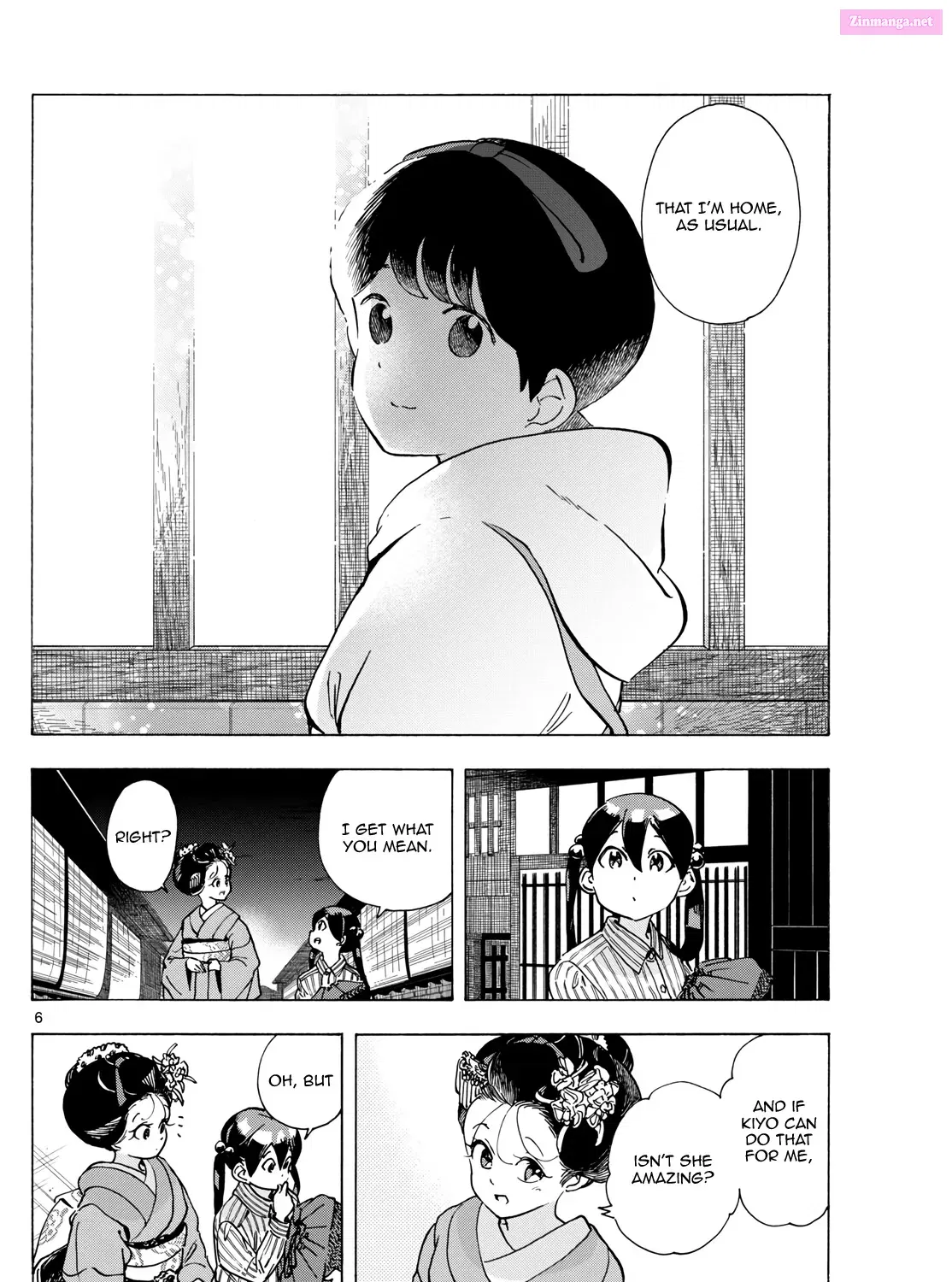 Kiyo in Kyoto: From the Maiko House Zinmanga X Chapter 290 Page 11
