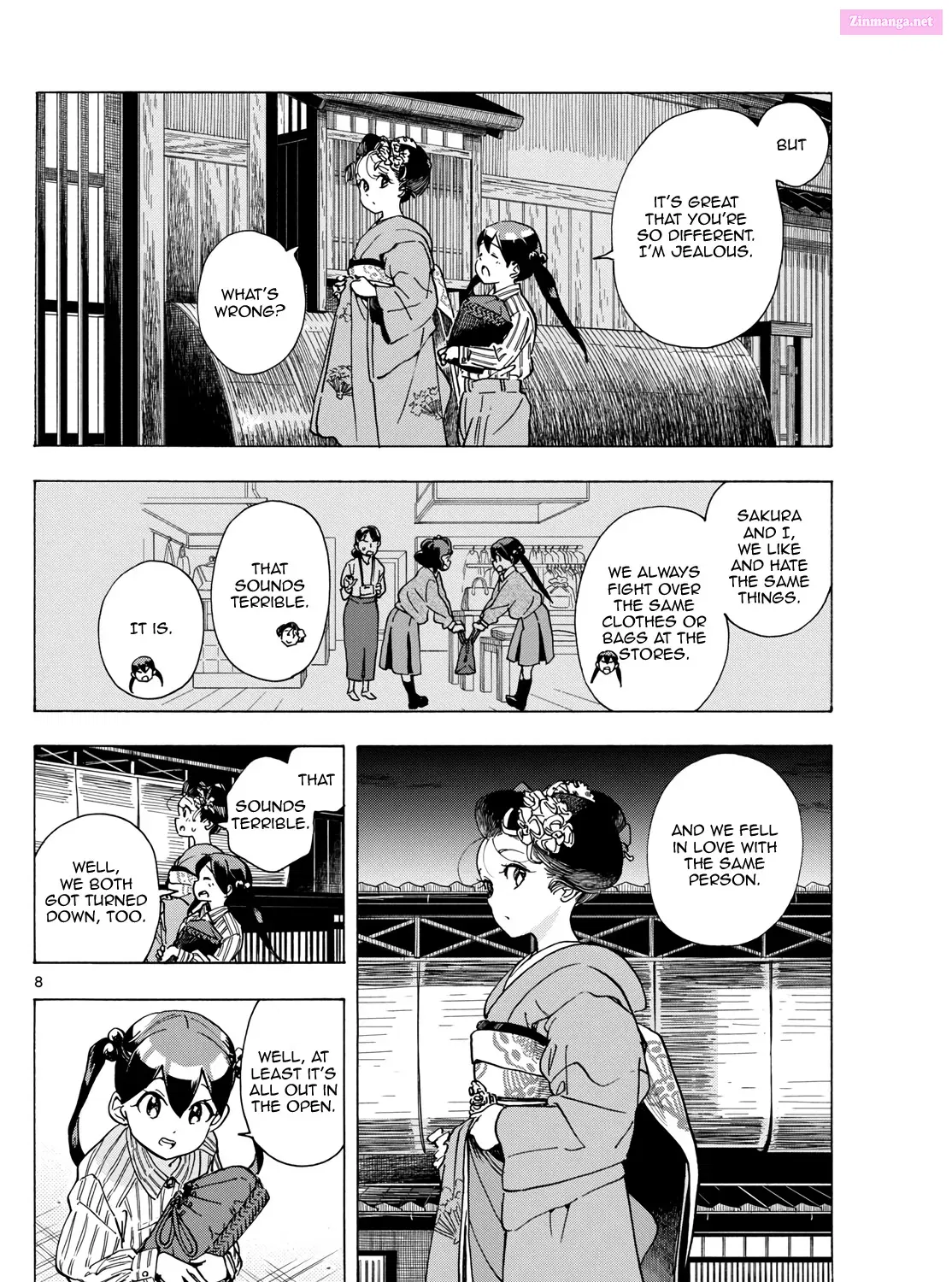 Kiyo in Kyoto: From the Maiko House Zinmanga X Chapter 290 Page 15