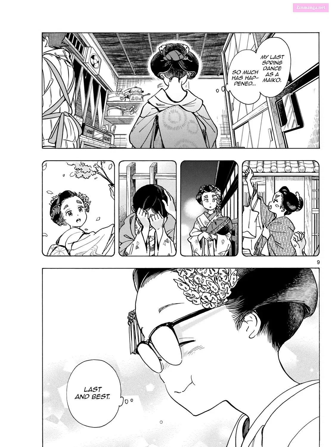 Kiyo in Kyoto: From the Maiko House Zinmanga X Chapter 285 Page 17