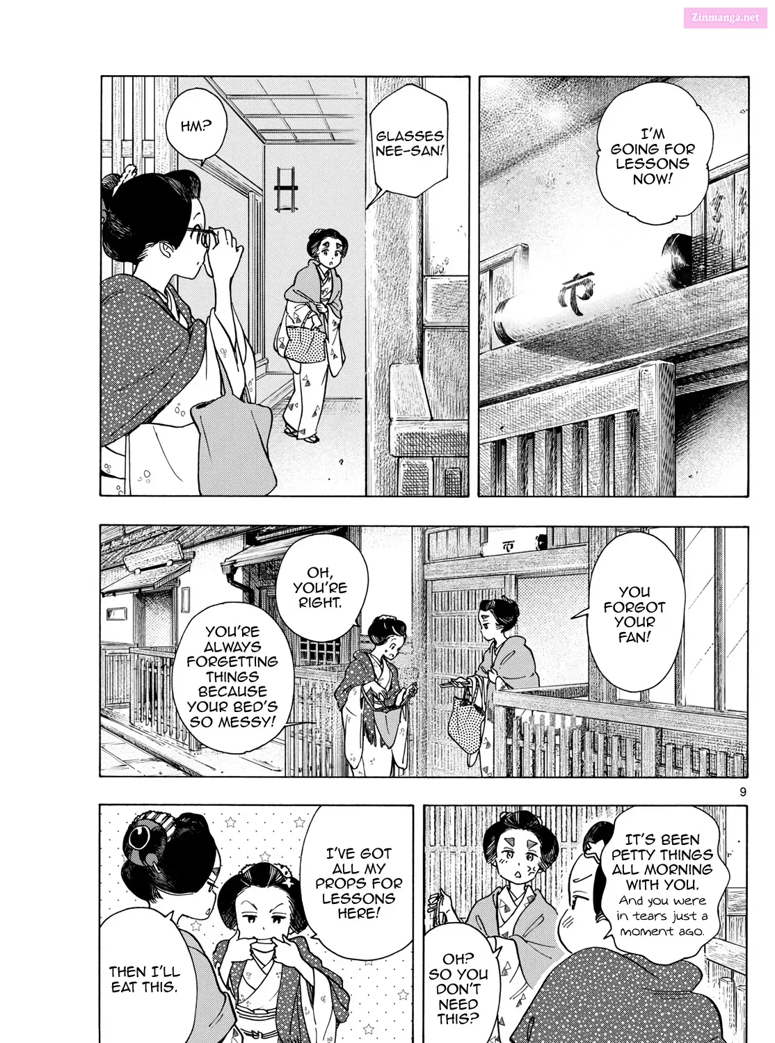 Kiyo in Kyoto: From the Maiko House Zinmanga X Chapter 284 Page 17