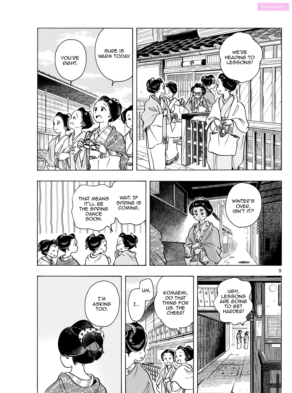 Kiyo in Kyoto: From the Maiko House Zinmanga X Chapter 283 Page 17