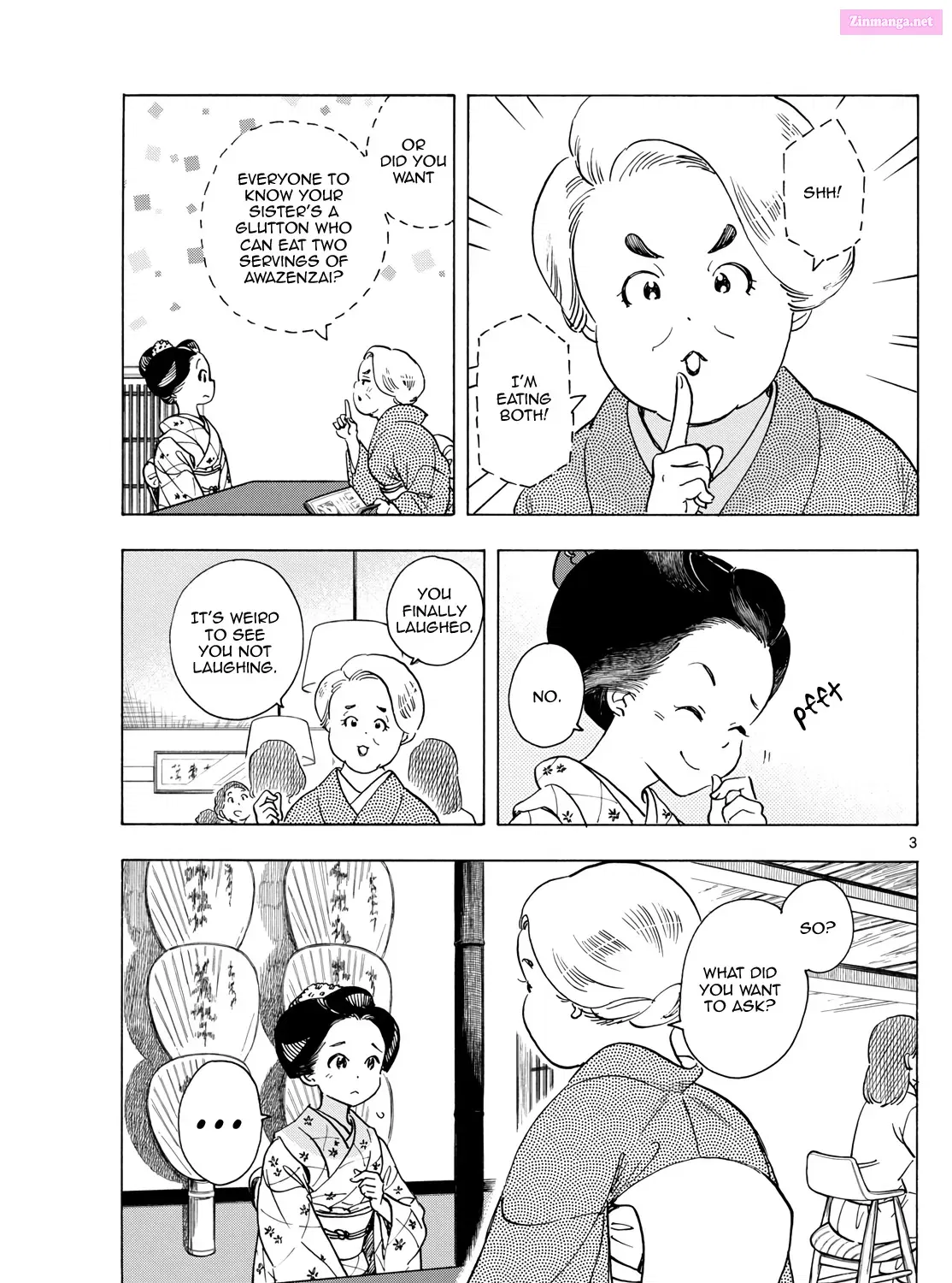 Kiyo in Kyoto: From the Maiko House Zinmanga X Chapter 282 Page 5