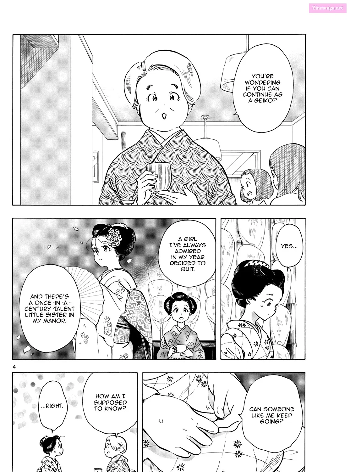 Kiyo in Kyoto: From the Maiko House Zinmanga X Chapter 282 Page 7