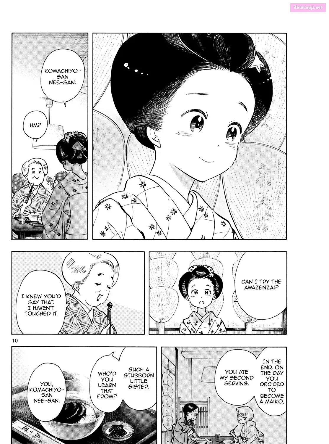 Kiyo in Kyoto: From the Maiko House Zinmanga X Chapter 282 Page 19