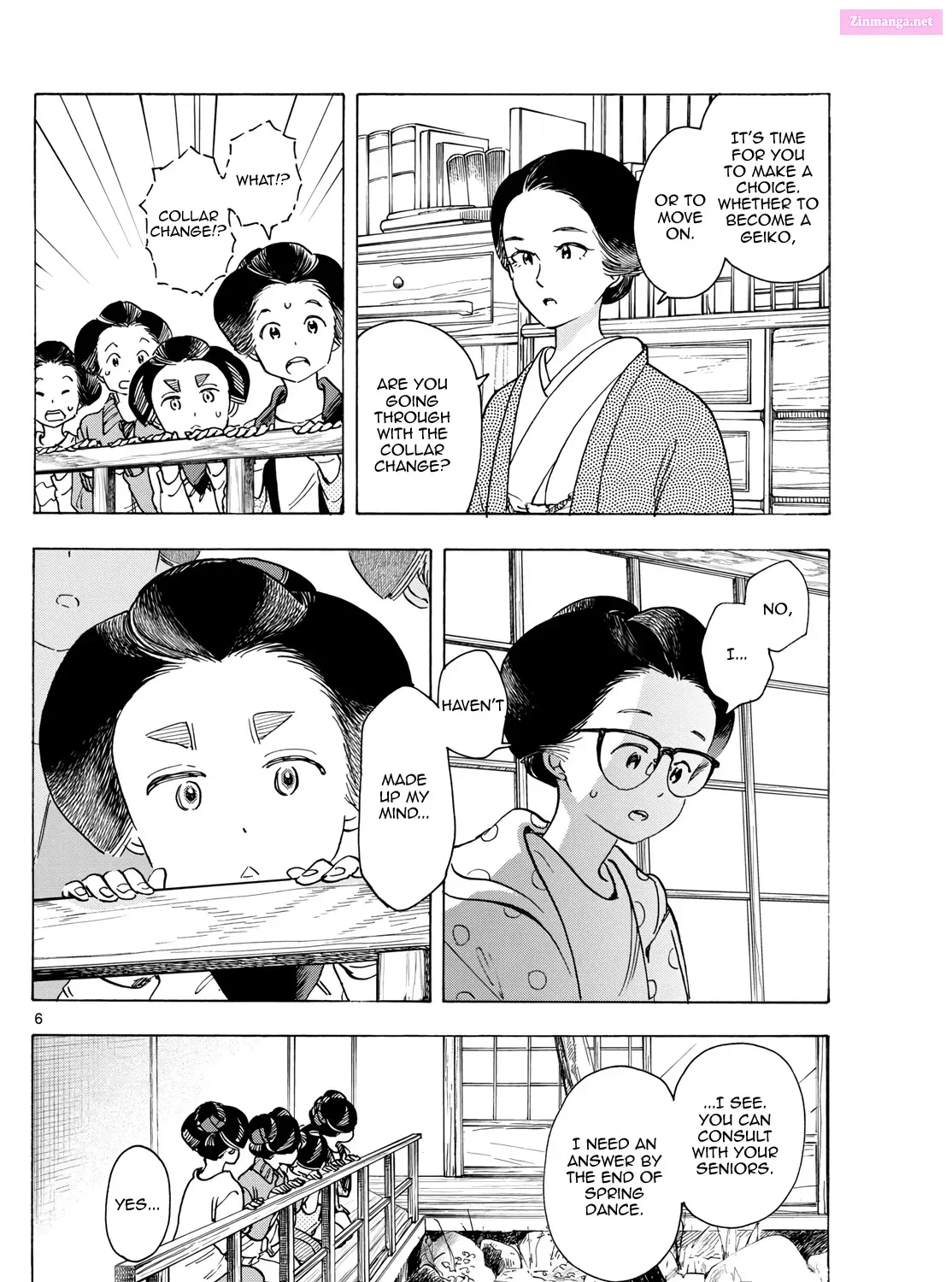 Kiyo in Kyoto: From the Maiko House Zinmanga X Chapter 281 Page 11