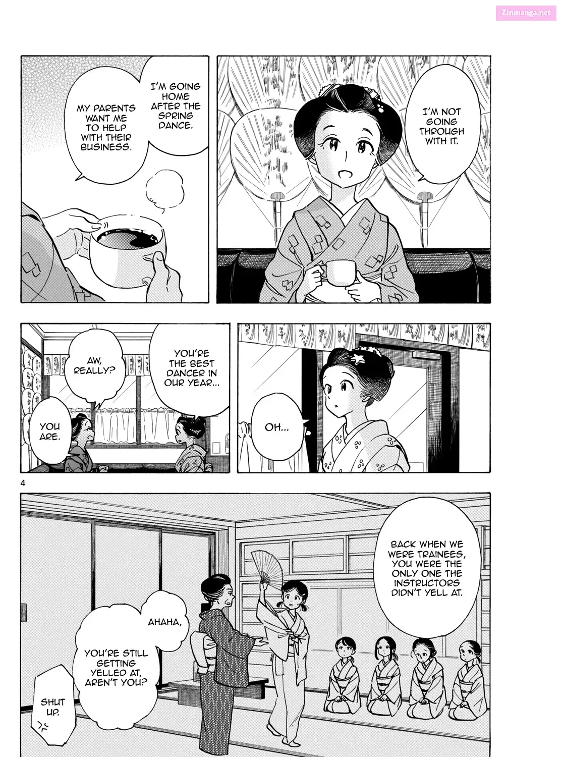 Kiyo in Kyoto: From the Maiko House Zinmanga X Chapter 280 Page 7