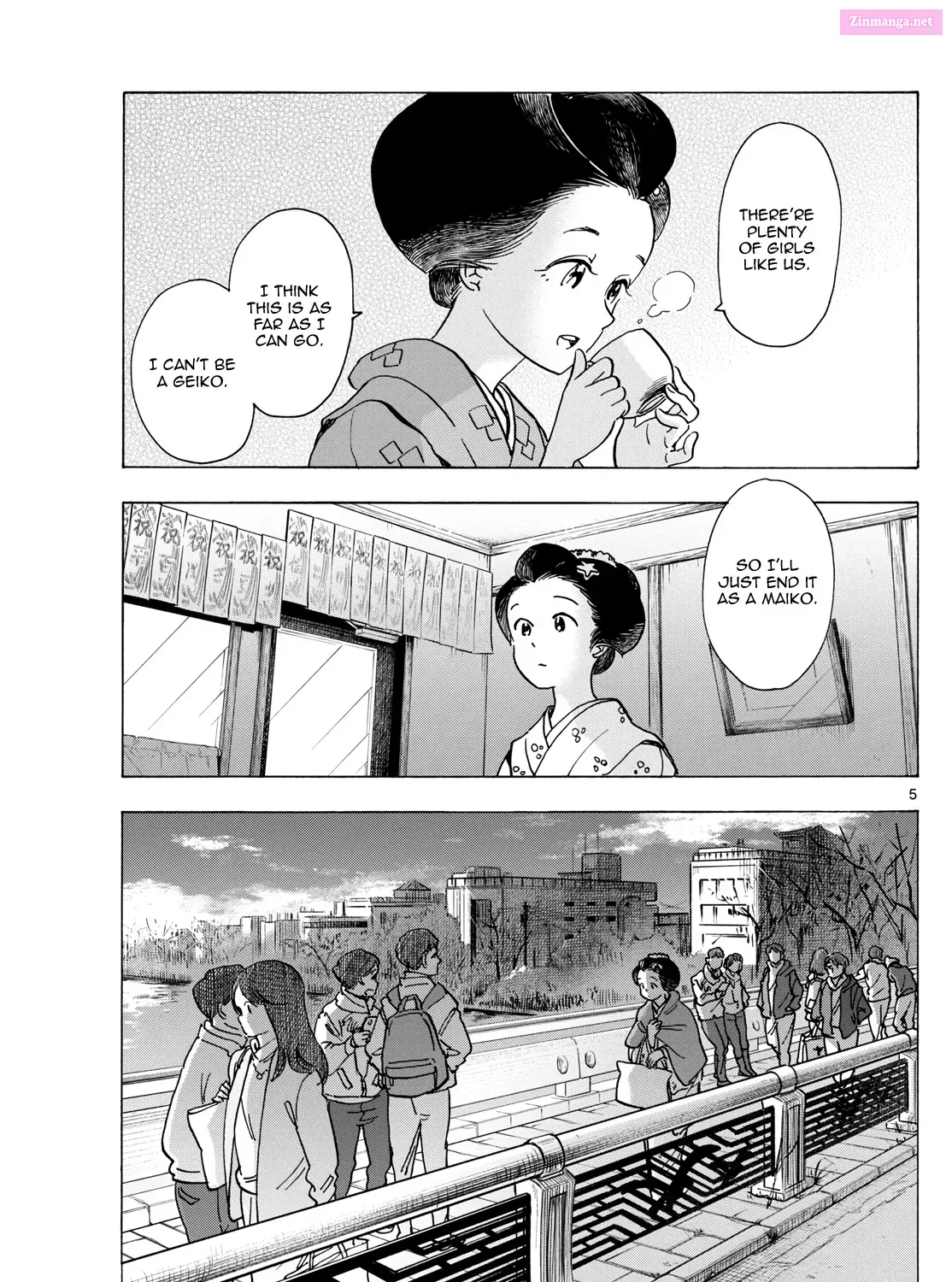 Kiyo in Kyoto: From the Maiko House Zinmanga X Chapter 280 Page 9