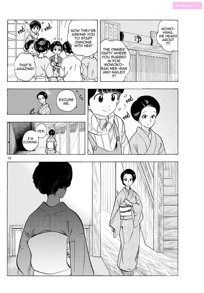 Kiyo in Kyoto: From the Maiko House Zinmanga X Chapter 259 Page 10