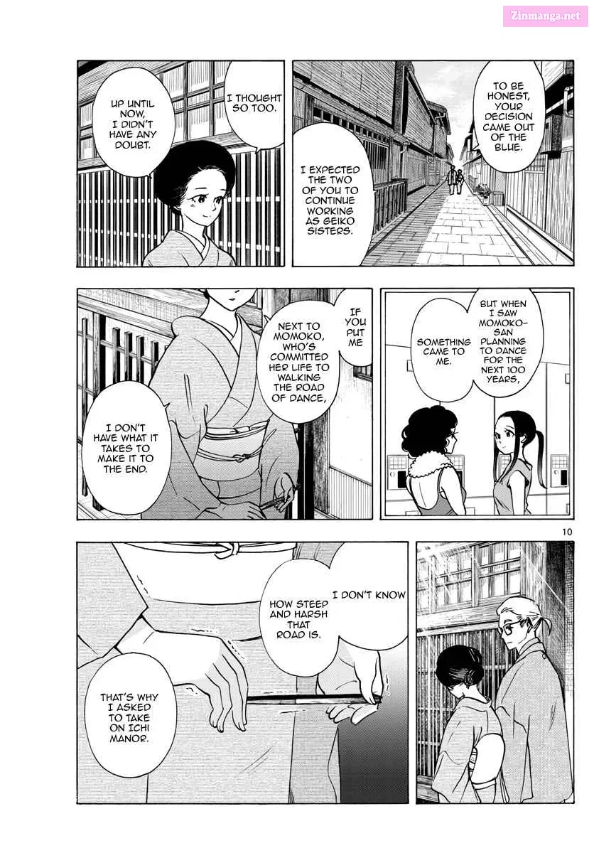 Kiyo in Kyoto: From the Maiko House Zinmanga X Chapter 258 Page 10