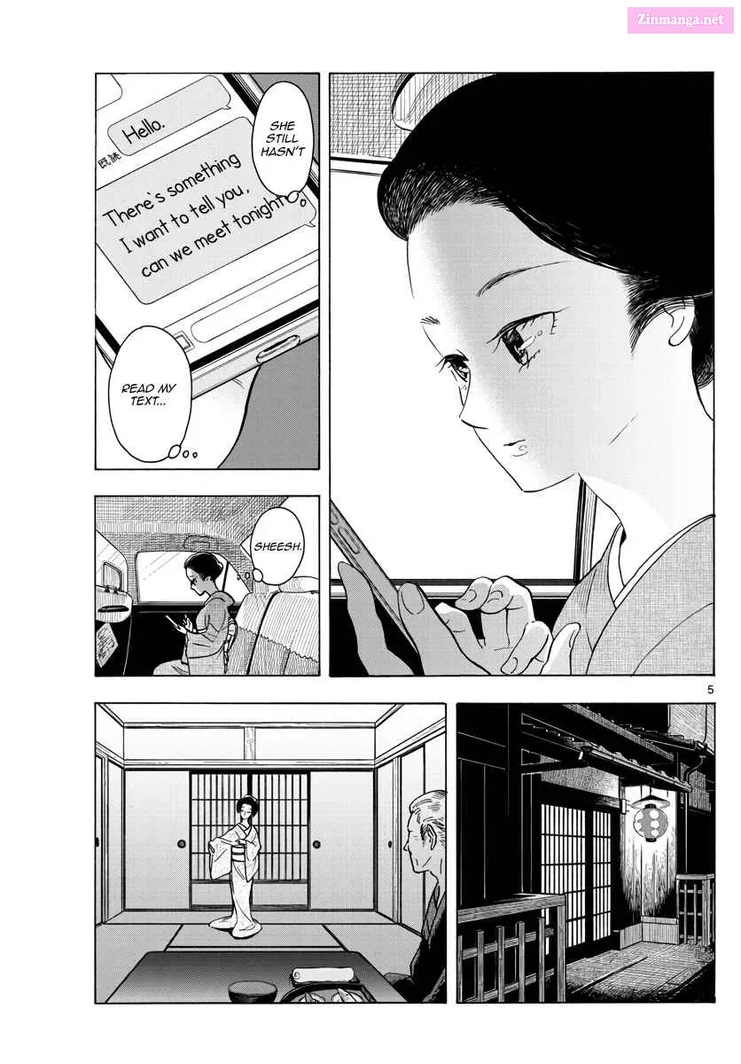 Kiyo in Kyoto: From the Maiko House Zinmanga X Chapter 257 Page 5