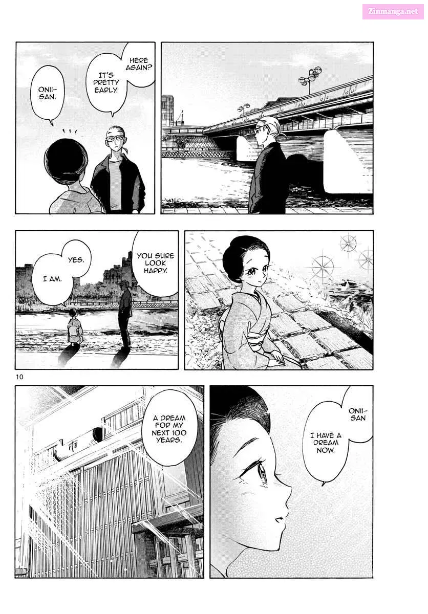 Kiyo in Kyoto: From the Maiko House Zinmanga X Chapter 256 Page 10