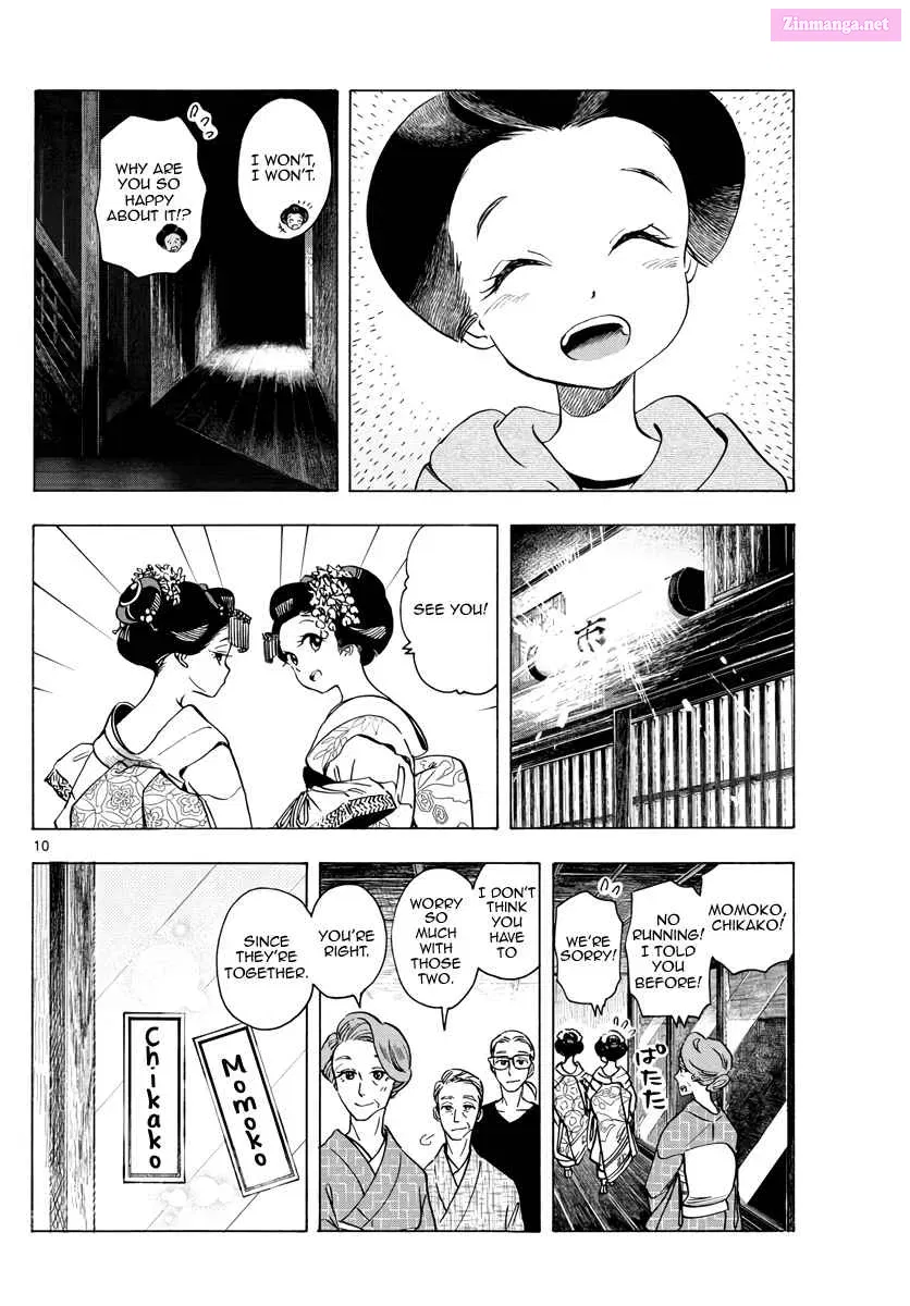 Kiyo in Kyoto: From the Maiko House Zinmanga X Chapter 252 Page 10
