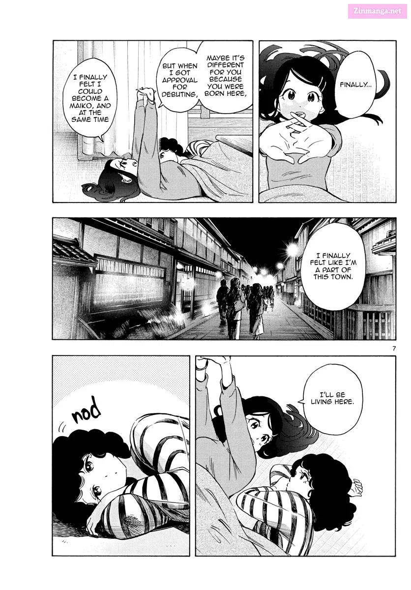 Kiyo in Kyoto: From the Maiko House Zinmanga X Chapter 250 Page 7