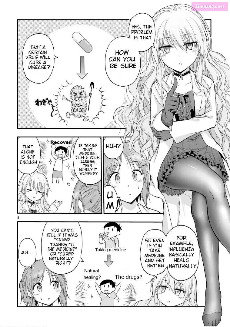 Rikei ga Koi ni Ochita no de Shoumei shitemita. Zinmanga X Chapter 48.8 Page 9