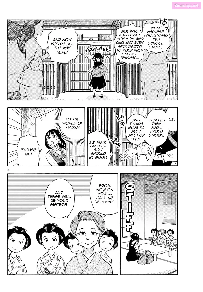 Kiyo in Kyoto: From the Maiko House Zinmanga X Chapter 240 Page 6