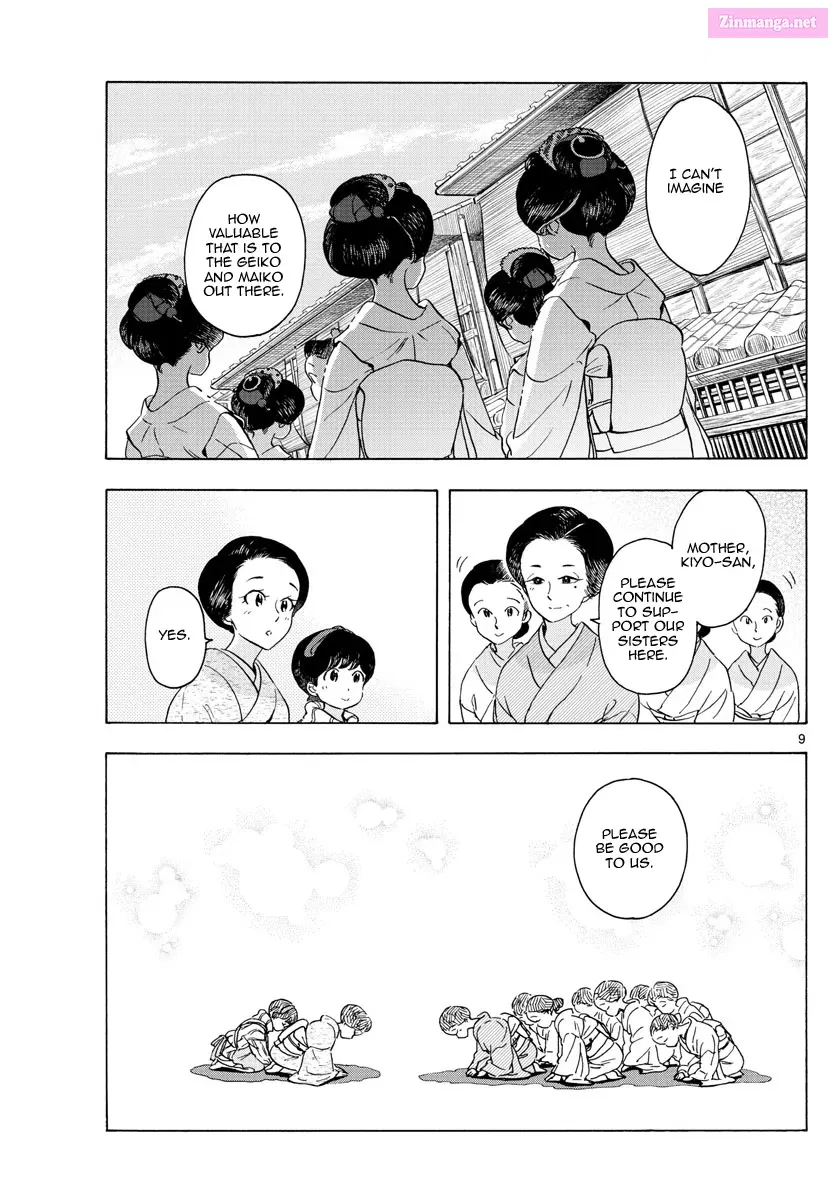 Kiyo in Kyoto: From the Maiko House Zinmanga X Chapter 239 Page 9